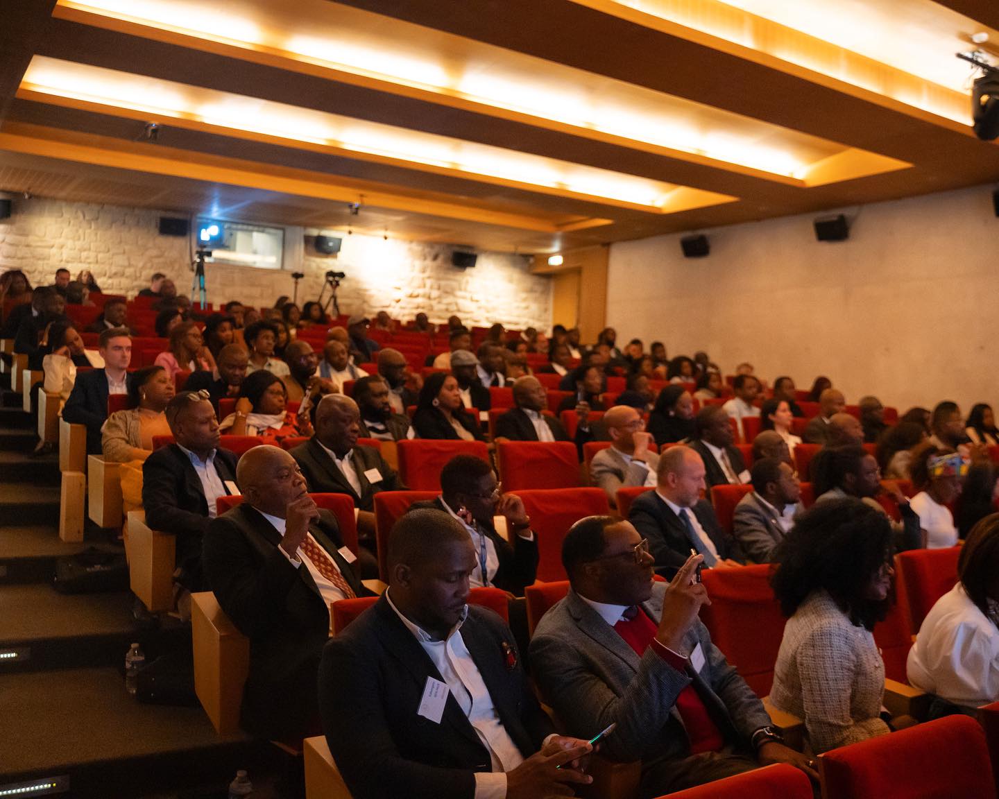 Membres du Cercle Nyiragongo réunis